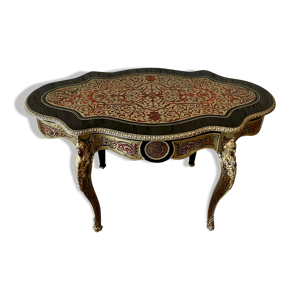 Table en marqueterie - xixe