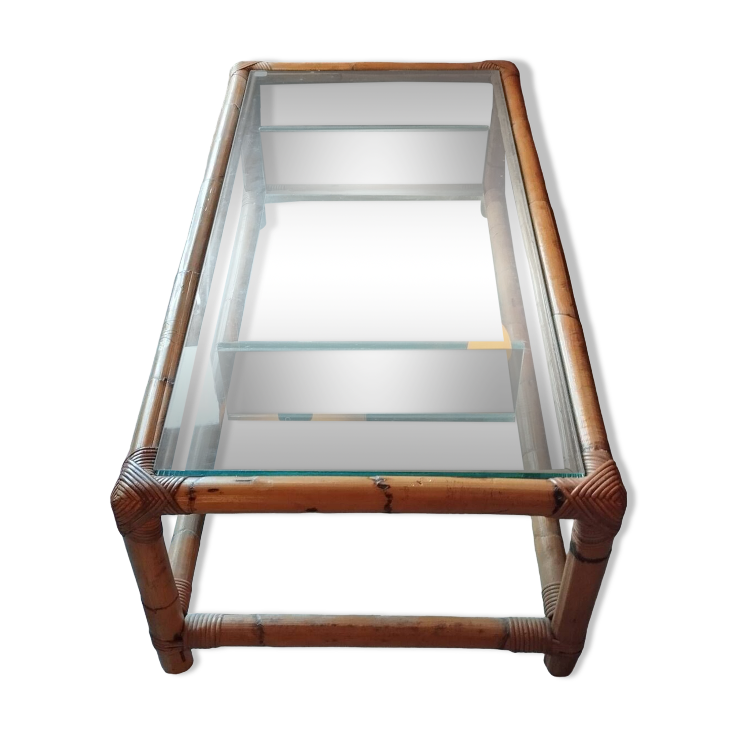 Bamboo coffee table