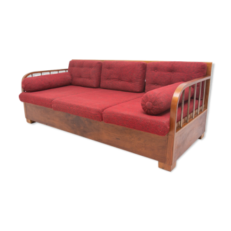 Cataloque functionalist sofa h-215 by Jindrich Halabala for UP Zavody, 1930s