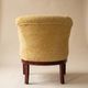 Art Deco gondola armchair in mahogany and marquetry – 1930s