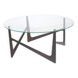 Table basse sculpturale dans le style d'Ico Parisi, Italie, années 1950