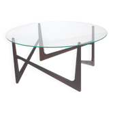 Table basse sculpturale dans le style d'Ico Parisi, Italie, années 1950