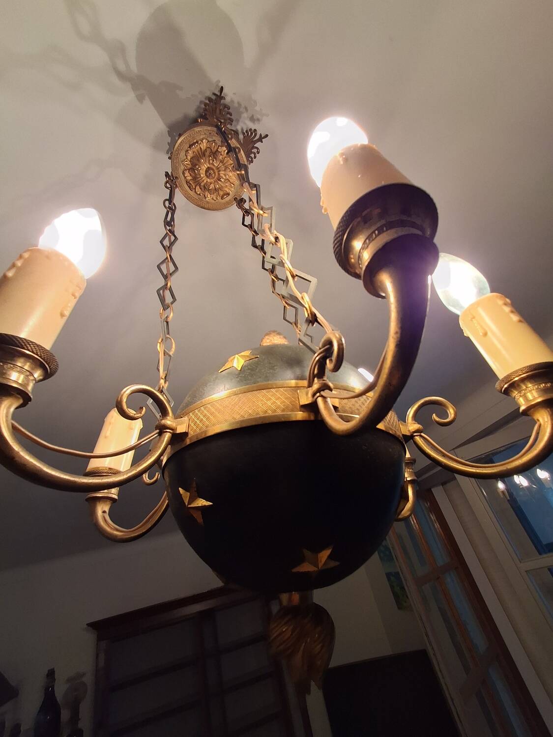 Napoleon III ball chandelier