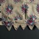 18th century Provence pillowcase in crenellated Indian fabric with pennants