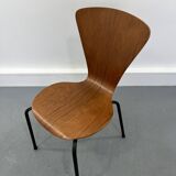 Danish plywood chair, 1970 s