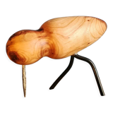 Bird made of cherry wood