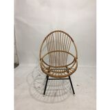 1960s rattan chair
