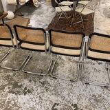 Series of 4 chairs B32 Cesca de Breuer