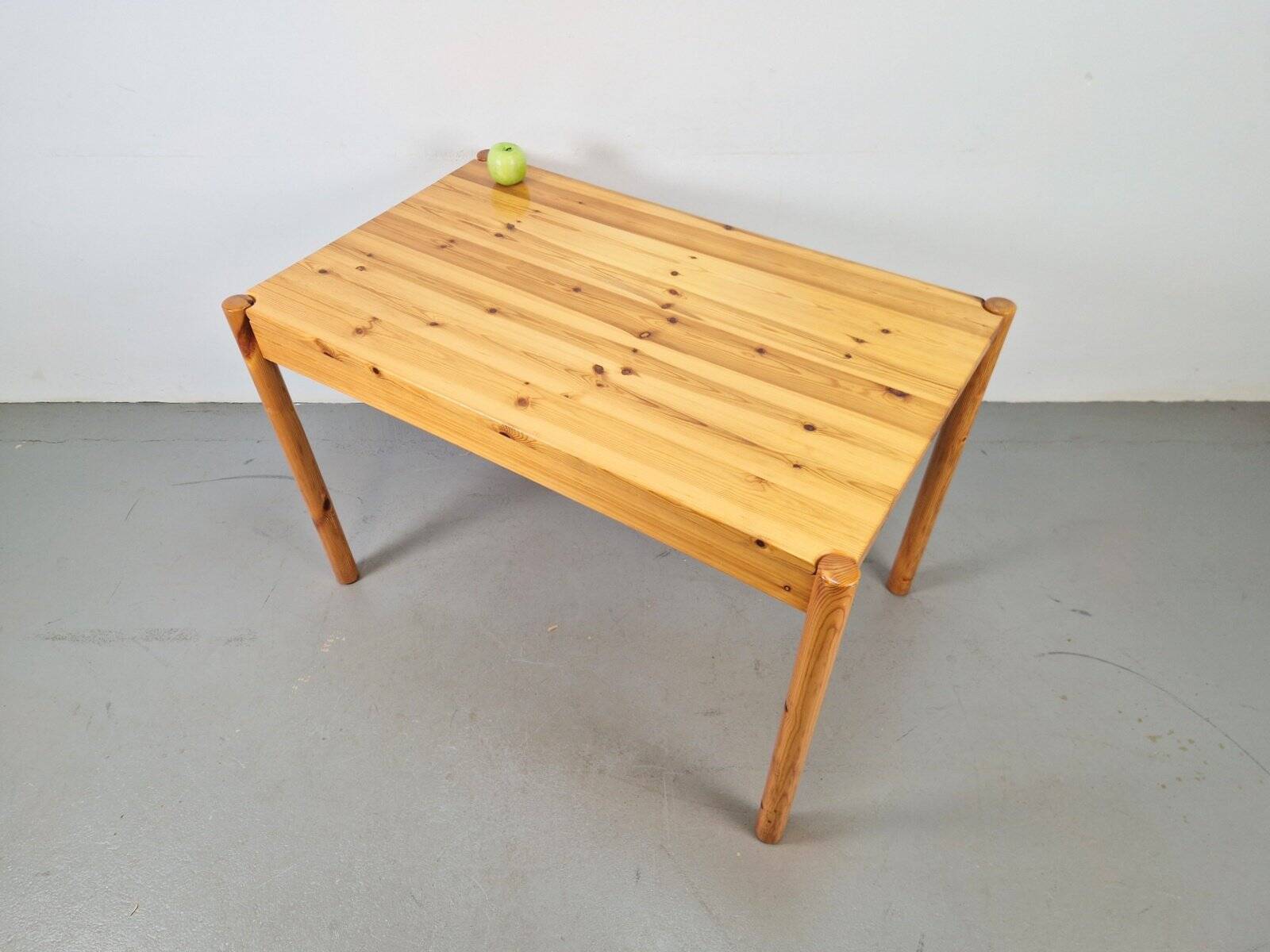 Danish Pine Dining Table by Rainer Daumiller, 1970s