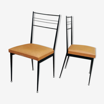 Pair of chairs Colette Gueden for Primavera