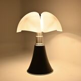 Lampe Pipistrello noire de Gae Aulenti pour Martinelli Luce, années 1960