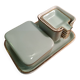 Villeroy and Boch butter dish, Art Deco style 1940s