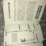 Mascot wallmounted desklamp by A&E Design for Fagerhult, Sweden. 1982.