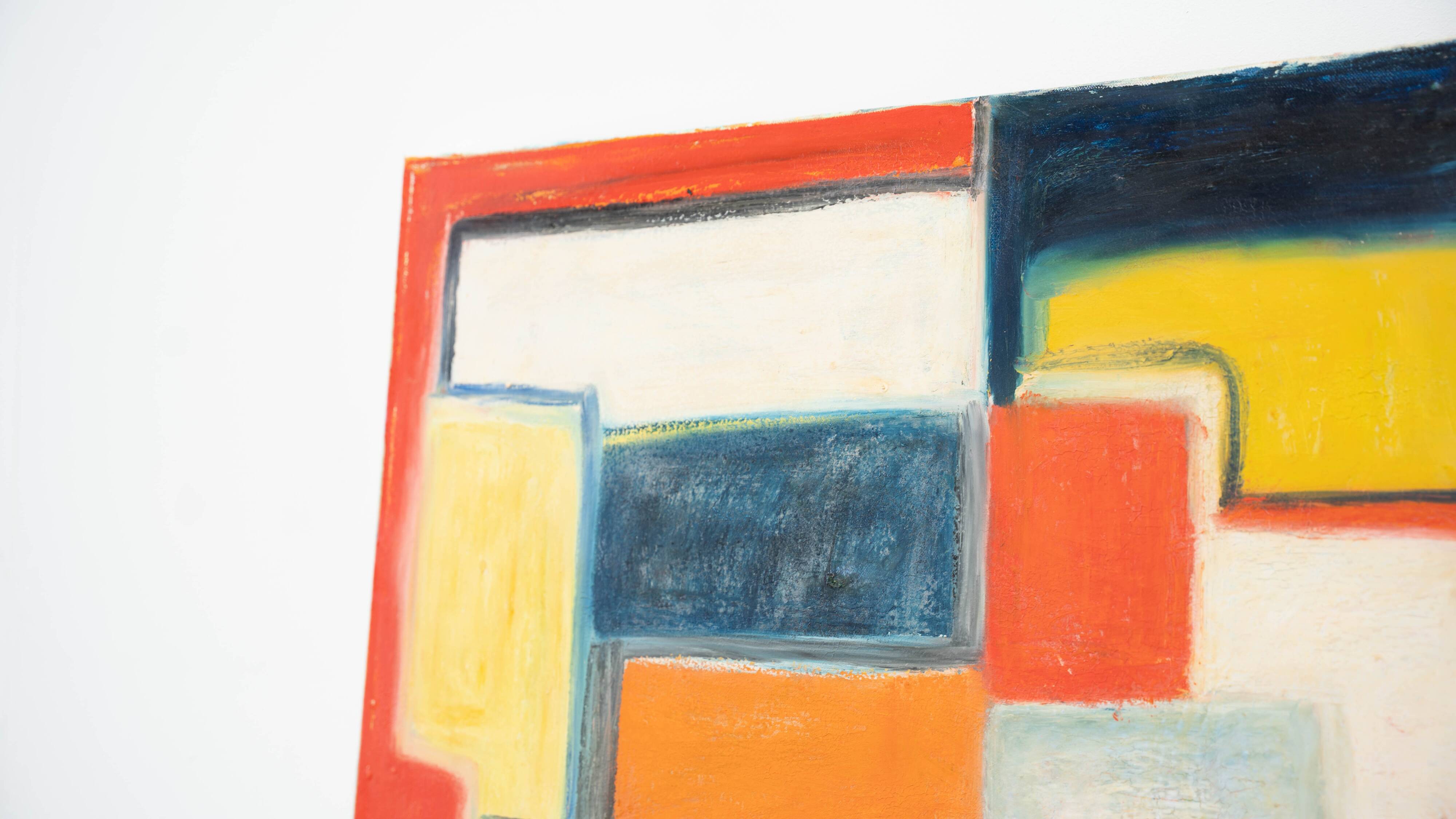 Large abstract dutch painting