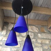 Suspension in frosted glass