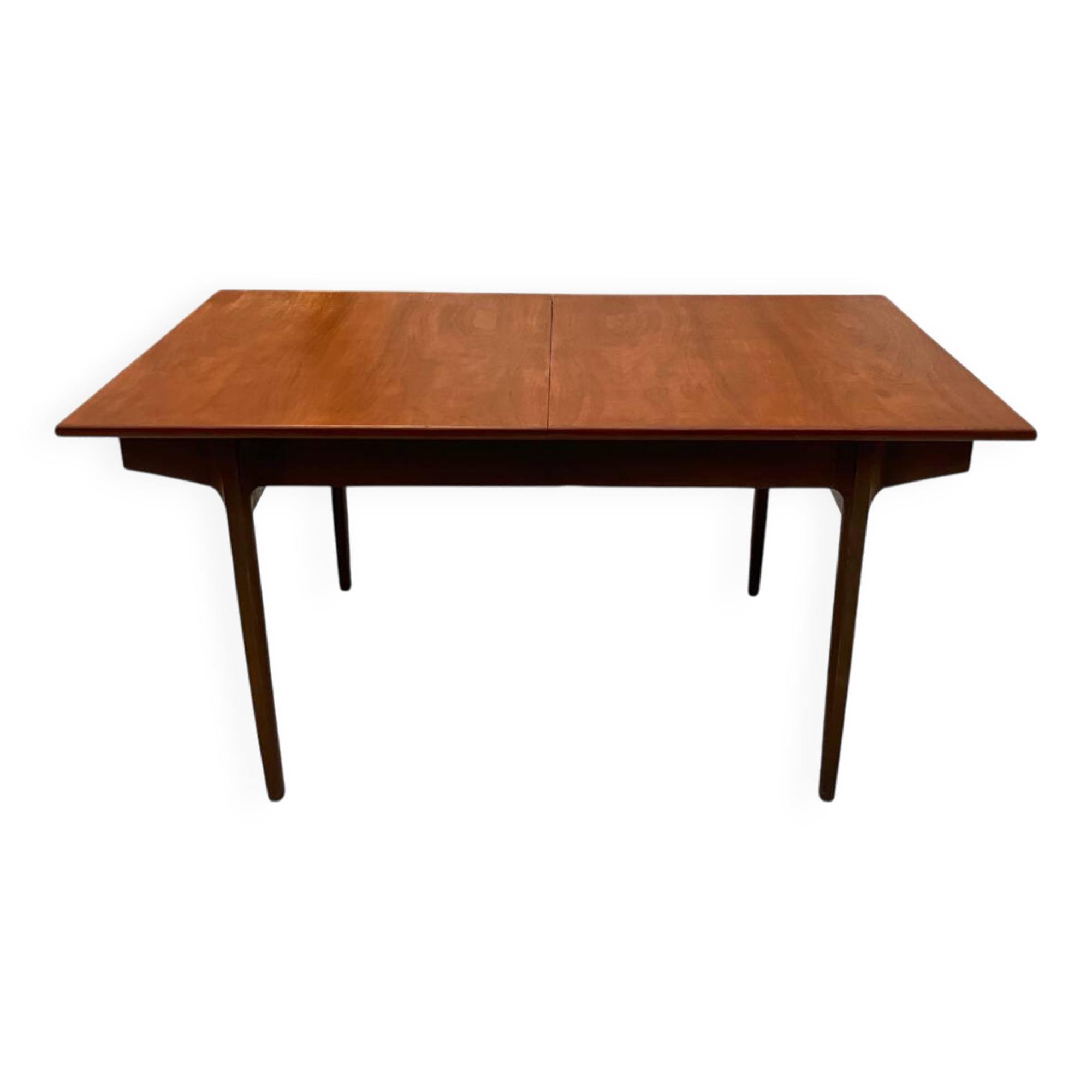 Table scandinave extensible vintage en teck