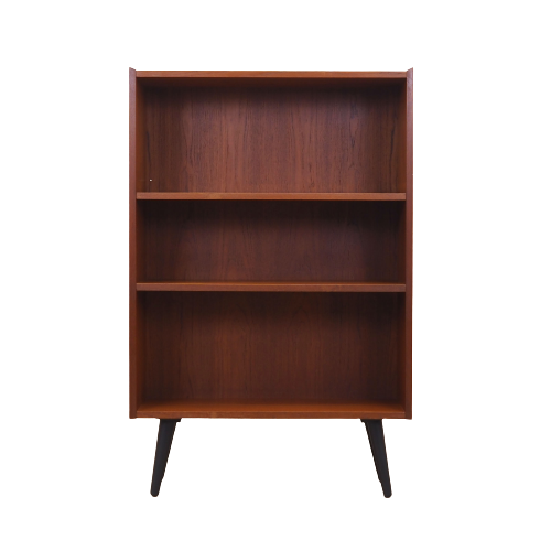 Teak bookcase, Danish design, 1970s, production: Denmark