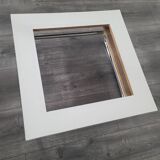 Vintage plant pot with metal base