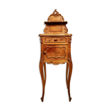 Chevet en noyer de style Louis XV XIXème