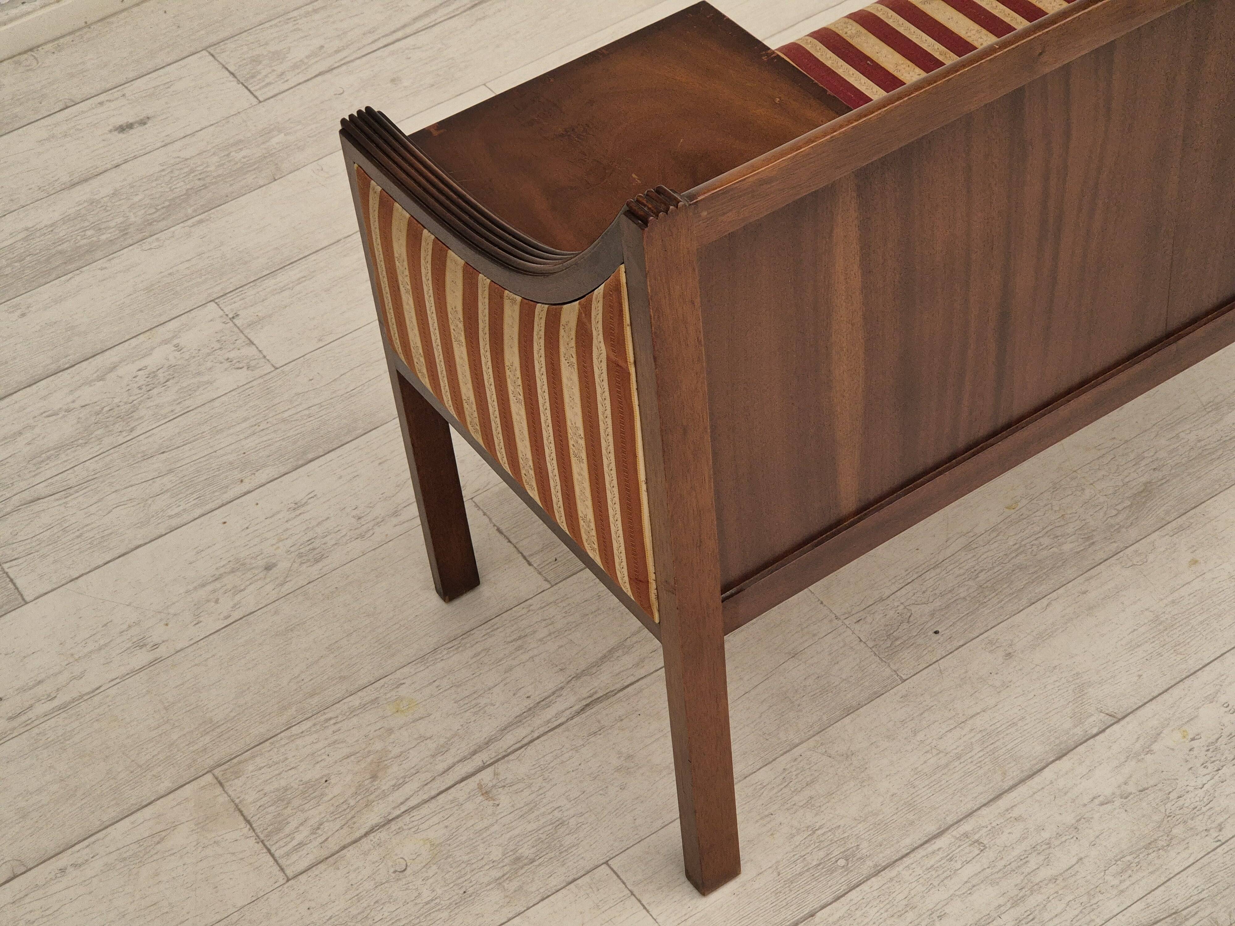 1950s, Scandinavian design, seater dresser, mahogany.