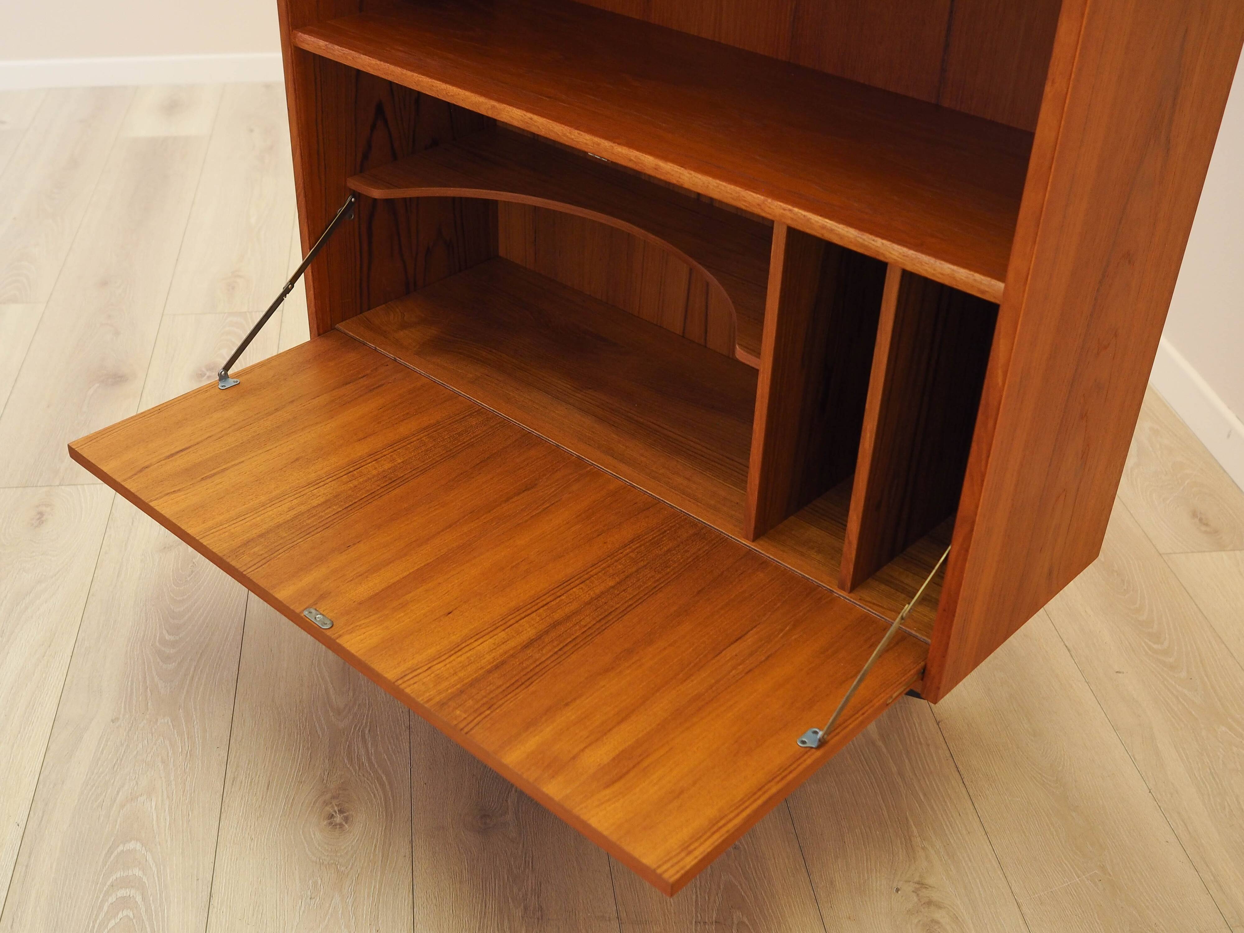 Teak bookcase, Danish design, 1970s, made in Denmark