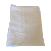 Rg monogram linen tablecloth