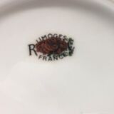 Series of 6 mismatched dessert plates.