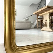Louis-Philippe antique gilded mirror 19th century