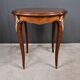 Rosewood marquetry coffee table, Louis XV style – Mid 20th century