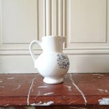 Charming ceramic vase or pitcher, signed
