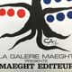 Original lithographic poster by Alexander Calder, The Tree, 1971