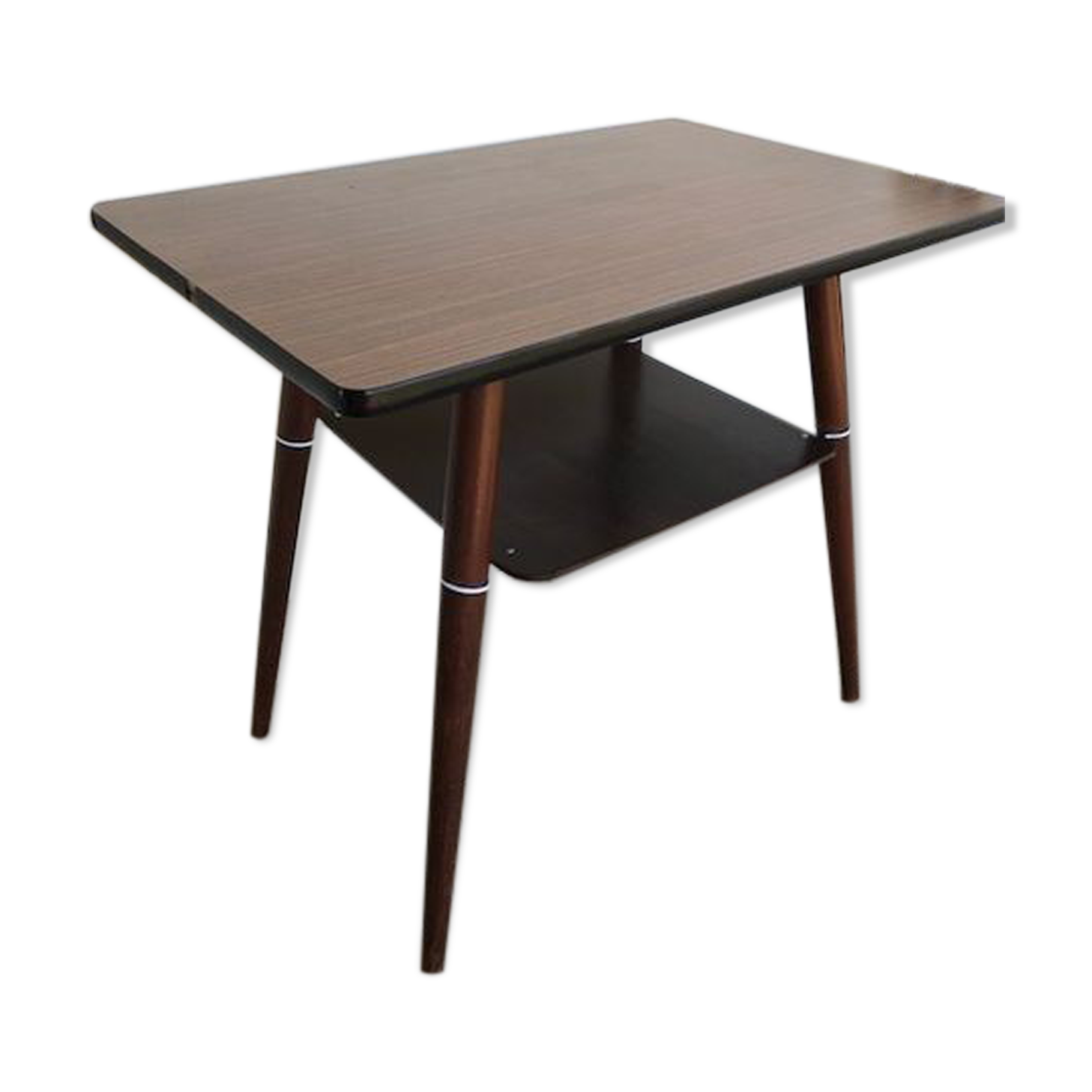 Vintage Compass Table Formica Tray