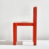 Oak stacking chair, 1970s