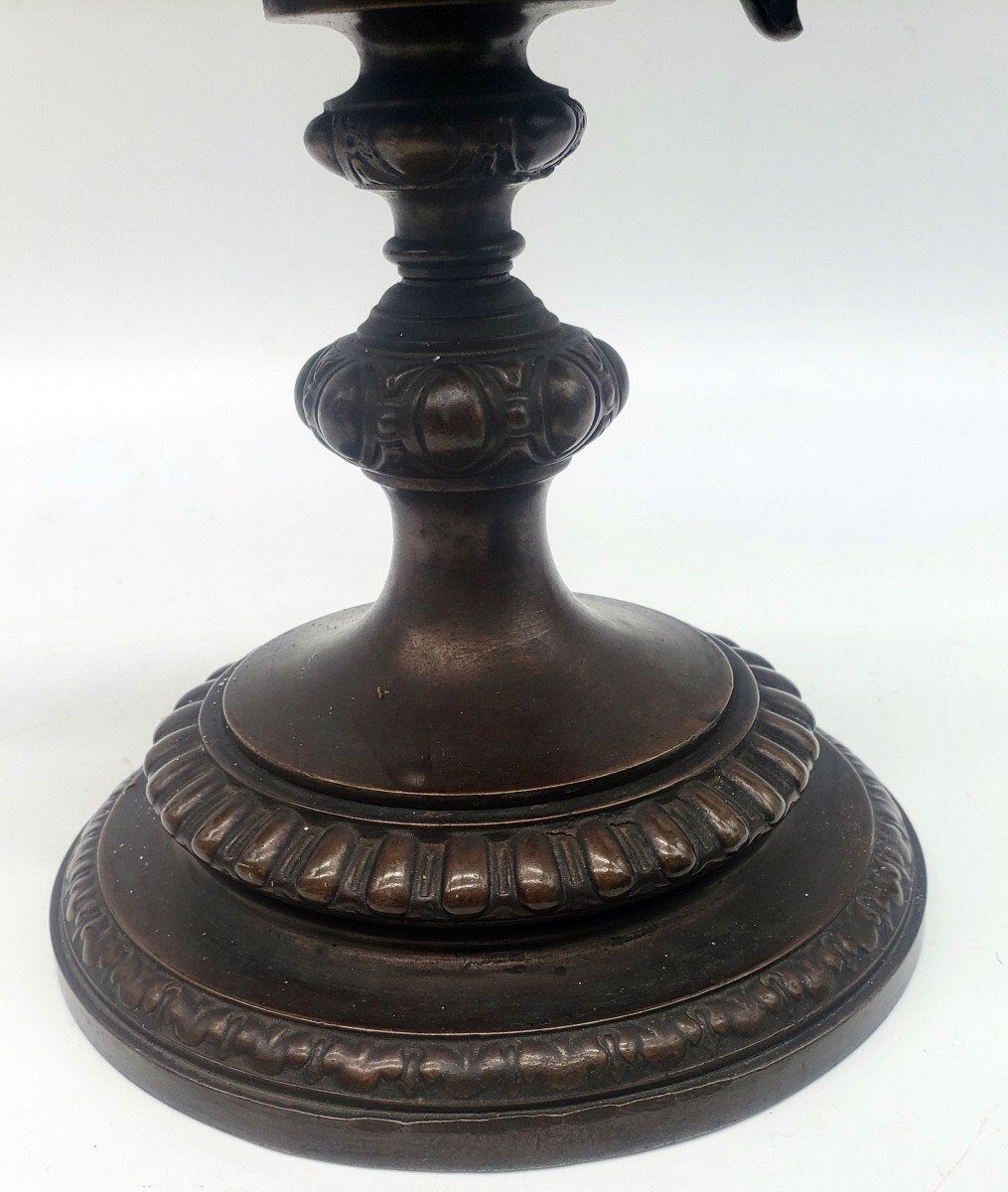 19th century desk lamp from Wild & Wessel Germany 1890