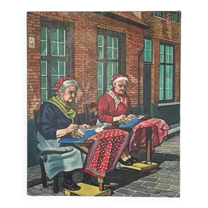 peinture à huile par