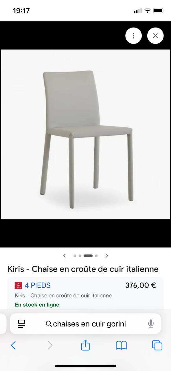 Table 160 × 160 inspiration Vignelli & 8 chaises cuir Gorini Divani