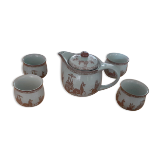 Double walled tea set