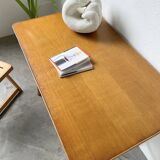 Louis Sognot rattan desk and its chair