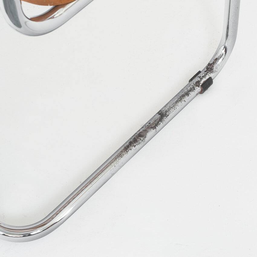 Set of 6 Cesca chairs. Made according to the design by Marcel Breuer. 80s.