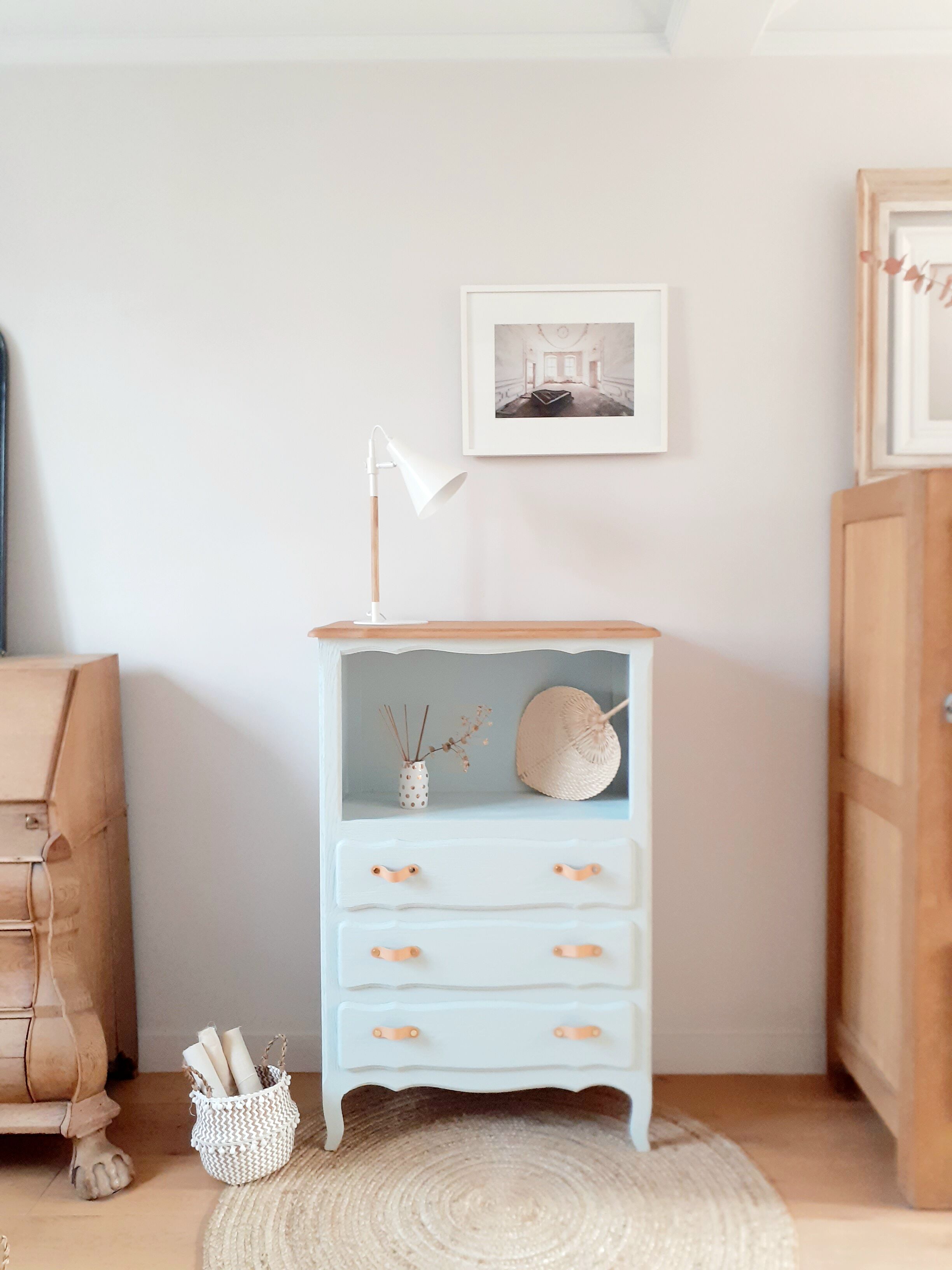 Restyled chest of drawers