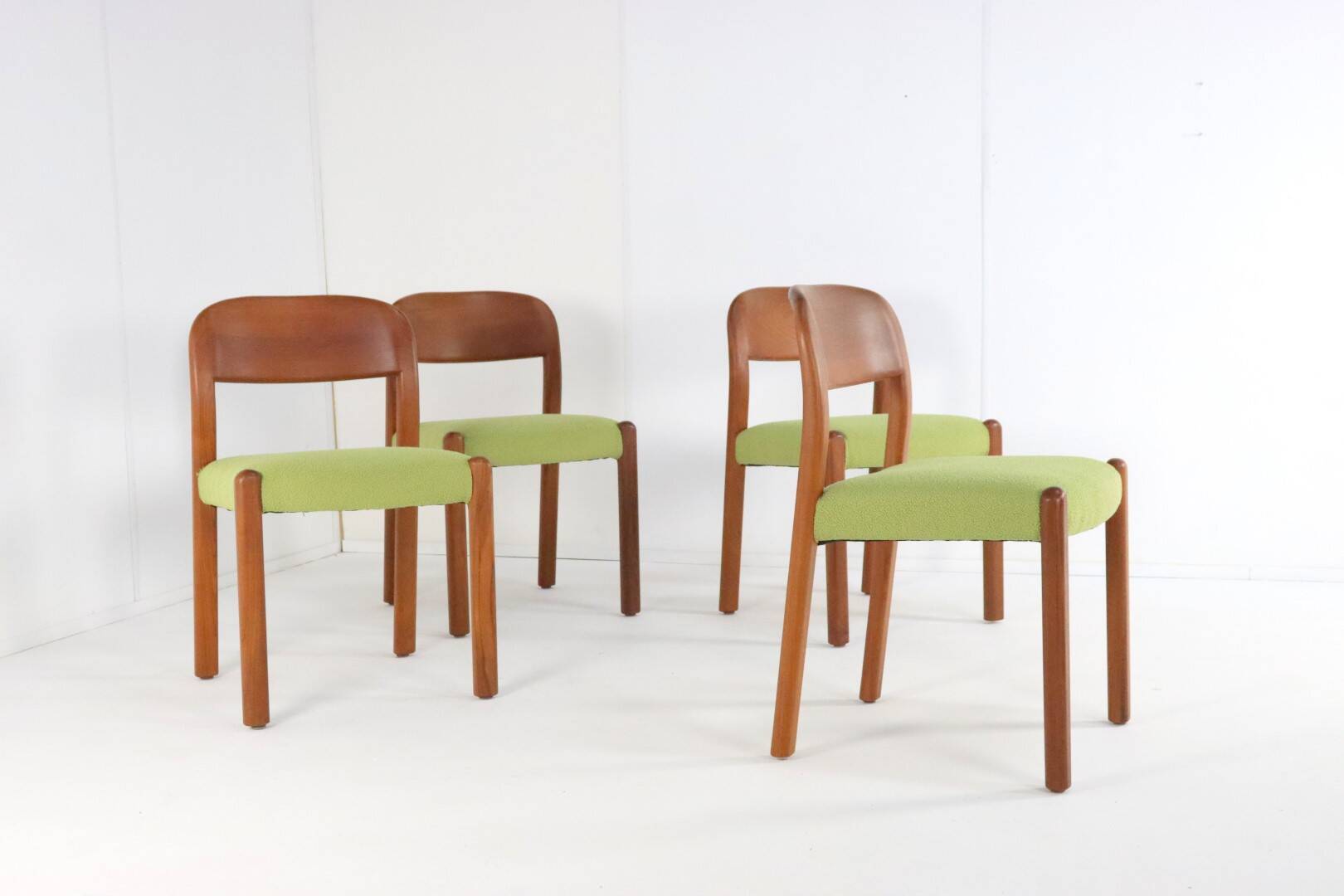 Set van 4 Deense stoelen 'Harte Skov