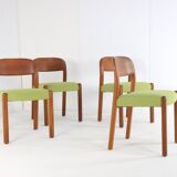 Set van 4 Deense stoelen 'Harte Skov