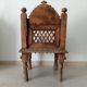 Fauteuil ancien Pidha Num2 Radjastan XIXeme en Palissandre massif