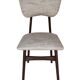 Butterfly Mid-Century dining chair in Peony cotton, Poland, 1960s