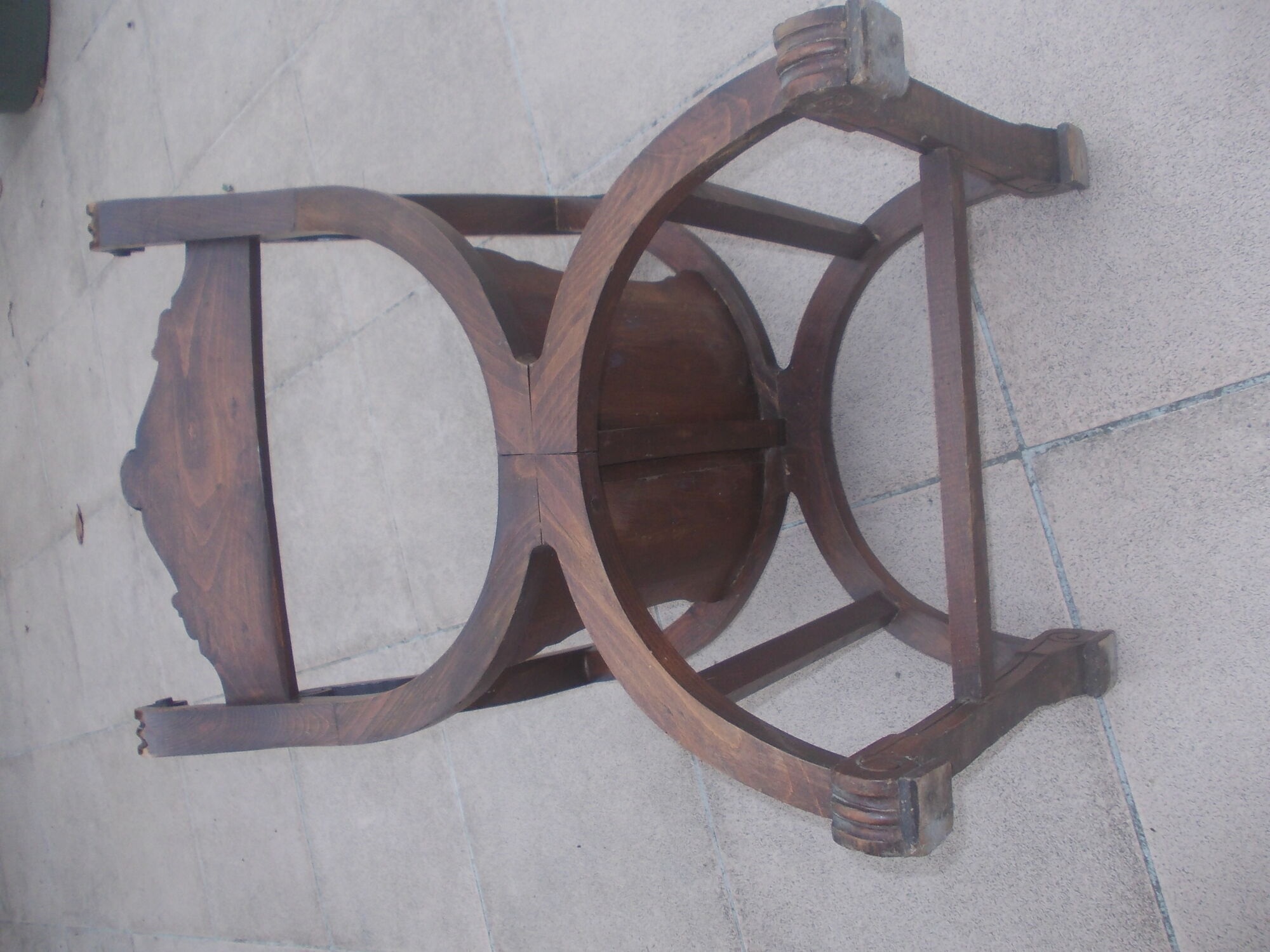 Dagobert curl chair neo renaissance late 19th century