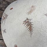 Suspension dried flowers, handmade paper