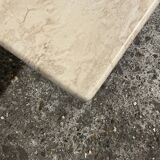 Italian travertine coffee table, 1970s design