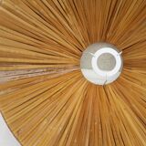 Wicker lampshade