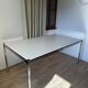 Bureau USM Haller en stratifié gris perle