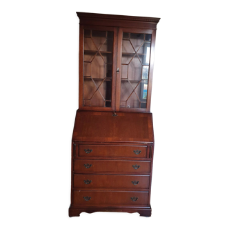 Solid wood library secretary